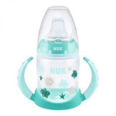 Biberon Nuk Learner First Choice Control Temperatura 150 ml Vernil 6-18 luni