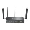 Router 4G+, Wi-Fi 6, AX3000, Nano SIM, 1 x SFP Gigabit, 5 x RJ45 Gigabit - TP-Link Omada ER706W-4G SafetyGuard Surveillance
