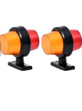 Set 2 Lămpi laterale cu Led, de semnalizare pentru camion, remorcă,