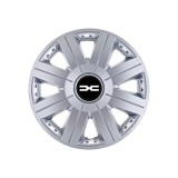 Set 4 Capace Roti Autohelix MSA&reg; potrivite jantelor de 16 inch, pentru Dacia Nou model Cosmos Gray