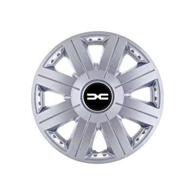 Set 4 Capace Roti Autohelix MSA&amp;reg; potrivite jantelor de 16 inch, pentru Dacia Nou model Cosmos Gray foto