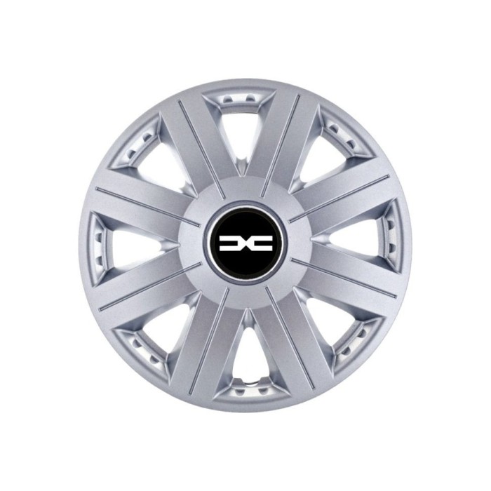 Set 4 Capace Roti Autohelix MSA&reg; potrivite jantelor de 16 inch, pentru Dacia Nou model Cosmos Gray
