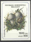 Madagascar 1990 Mushrooms, imperf. sheet, MNH S.048, Nestampilat