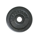 Disc greutate fier inSPORTline Castblack 0.5 kg/30mm FitLine Training