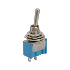Comutator cu brat 1 circuit 3A 250V OFF-ON 09016 cu retinere