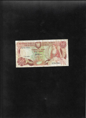 Cipru 50 cent sent 1984 seria767861 foto