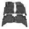 Set covorase auto din cauciuc tip tavita Toyota Hilux VIII (Crew Cab) 2015