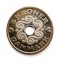moneda rara DANEMARCA 5 kroner 2000 tiraj mic km # 869