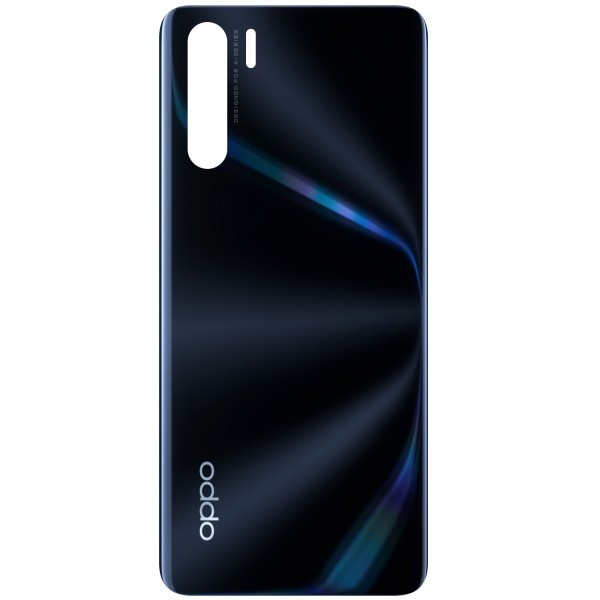 Capac Baterie Oppo F15 / A91, Negru (Lightening Black), Service Pack 3016378