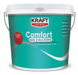 Vopsea Lavabila Alba Pentru Baie Si Bucatarie Kraft Comfort Baie Si Bucatarie / 8.5L