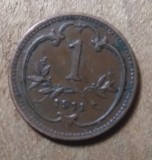 AUT AustroUngaria 1 heller 1911, Europa