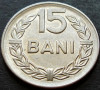 Moneda 15 BANI - RS ROMANIA, anul 1966 *cod 2252
