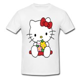 Tricou &quot; Hello Kitty on the bench &quot;