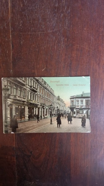 Carte Postala - Bucuresti. Splendid Hotel. Calea Victoriei