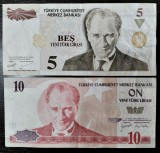 TURCIA SET 5 SI 10 LIRE 2005 STARE FOARTE FOARTE BUNA