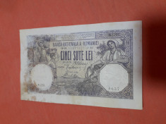 Bancnote romanesti 500lei 1919aprilie foto