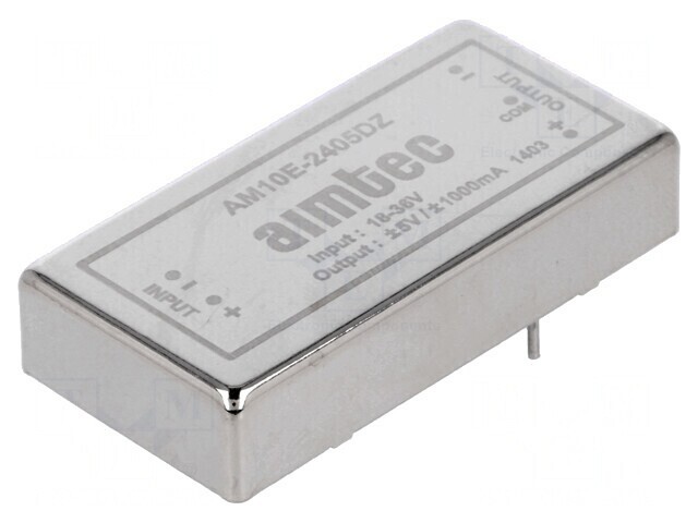 Convertor DC/DC 10W 18-36V la 5V/-5V DIP24