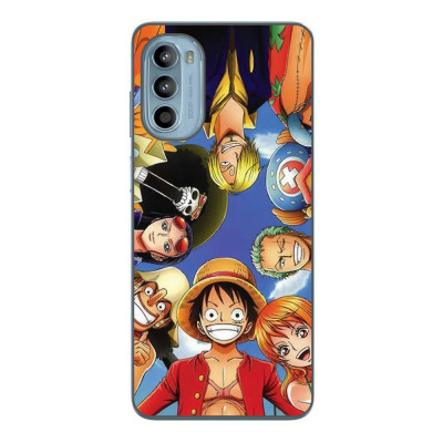 Husa compatibila cu Motorola Moto G52 Silicon Gel Tpu Model One Piece Crew foto