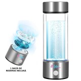 Sticla Apa Hidrogenata Sofia Concept&reg; cu Baza de Rezerva Inclusa, 420 ml, USB, 1300&ndash;1600 ppb