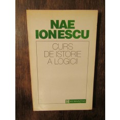 Curs de istorie a logicii - Nae Ionescu