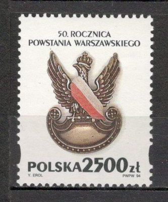 Polonia.1994 50 ani rascoala din Varsovia MP.289 foto