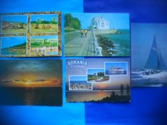 HOPCT LOT NR 774 LITORAL ROMANIA -CT-5 CARTI POSTALE-RSR-CIRCULATE