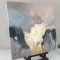 Tablou abstract gri bej auriu, ulei, Vanzare Picturi, Vanzare Tablouri 100x100cm