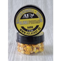 As la Crap - Mini Wafters/Dumbel 5-6mm, 30ml - Alune/Porumb