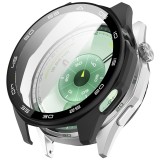 Husa + folie Huawei Watch GT 6 46mm Asteroid GSM Defense Bezel, negru (Pachet 360&deg;)