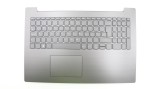 Carcasa superioara cu tastatura palmrest Laptop, Lenovo, IdeaPad 320-15ISK Type 80XH, 5CB0R16723, AP18C000150, AM13R000600, DG521, Iron Grey, layout U
