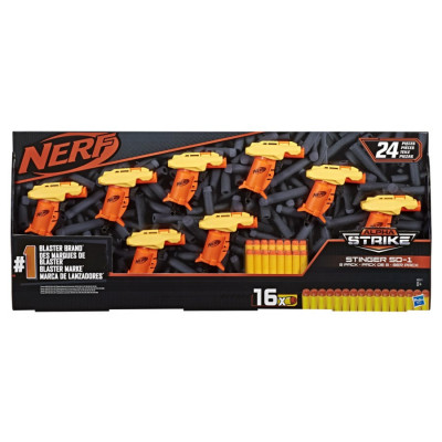 Nerf Alpha Strike Set 8 Blastere Stinger Sd1 foto