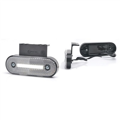LAMPA GABARIT LED 1221 W174, 12V-24V, POZITIE ALB WAS 43483 foto