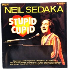 Neil Sedaka &lrm;&ndash; Stupid Cupid NM / VG+ vinil LP disc RCA UK 1976 muzica pop