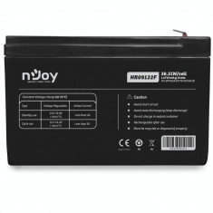 Acumulator UPS nJoy HR09122F 12V Negru foto