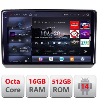 Navigatie Dodge Challenger 2015-2021 Android radio gps internet 8 core QLED 2K 16+512 360 Edotec CarStore Technology foto