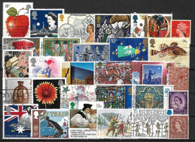 5828 - lot timbre Anglia foto