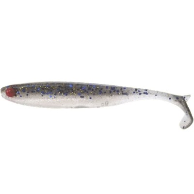 Shad Mustad Mezashi Tail Minnow, Blue Dot Sardine, 7.6cm, 6buc/pac foto