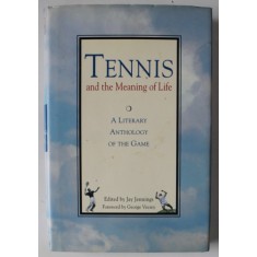 TENNIS AND THE MEANING OF LIFE , ALITERARY ANTHOLOGY OF THE GAME , edited by JAY JENNINGS , 1995