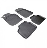 Set 4 covorase cauciuc stil tavita Fiat 500x 2014