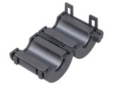 Ferită cu două piese pentru cablu rotund 39mm x 34mm x 13mm