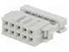 Conector IDC, 10 pini, pas pini 2.54mm, TE Connectivity - 1-215911-0
