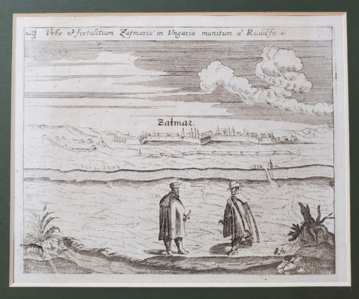 Zatmar, Satu Mare - Gravura, Sec. XVIII
