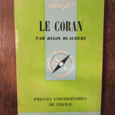 REGIS BLACHERE – LE CORAN