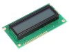 Afișaj LCD Alfanumeric STN 16x2 Gri 84x44mm