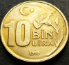 Moneda 10 BIN LIRA - TURCIA, anul 1995 * Cod 1790 = excelenta, Europa