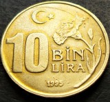 Cumpara ieftin Moneda 10 BIN LIRA - TURCIA, anul 1995 * Cod 1790 = excelenta