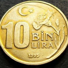 Moneda 10 BIN LIRA - TURCIA, anul 1995 * Cod 1790 = excelenta