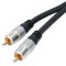 Cablul video compozit RCA 10m Profesional OFC cupru placat 24K HQSS3542/10