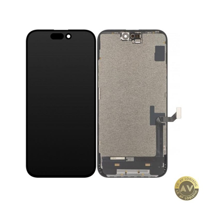 Display cu Touchscreen ZY pentru Apple iPhone 15 Plus cu Rama Versiune LCD In-Cell Negru