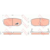 Placute frana Kia Sorento 1 (Jc), 08.2002-, Motorizare 2.5 Crdi, TRW